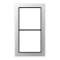 Cadre 2 postes / LS FLAT DESIGN Aluminium