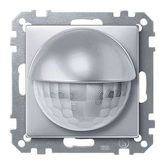 KNX M-Plan - détecteur de mouvement 180DEG - détection ras du mur - aluminium|Schneider Electric-SCHMTN632760