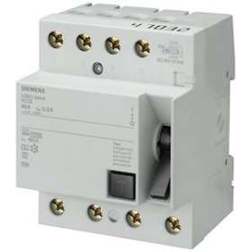 Inter.diff 4P, type A, In: 100 A, 500 mA, Un AC: 400 V|Siemens Industries et Infrastructures-SIE5SM3748-6