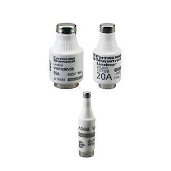 Fusible bouteille taille DII - gG - 10A - 500V - Flink|Mersen ( ex ferraz shawmut )-FEZX218152