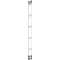 Canalis KSA - colonne montante 100A - 2.5 m - 4 trappes de dérivation