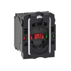 Harmony XB5 - corps de bouton - 2O+1F - raccordement vis-étrier|Schneider Electric-SCHZB5AZ141