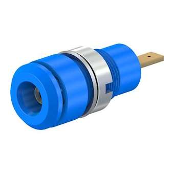 Douille 2 mm à visser bleu|Staubli-TTT65909823