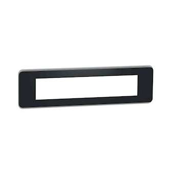 Unica Pro - plaque de finition - Anthracite - 10 modules|Schneider Electric-SCHNU411054