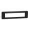 Unica Pro - plaque de finition - Anthracite - 10 modules