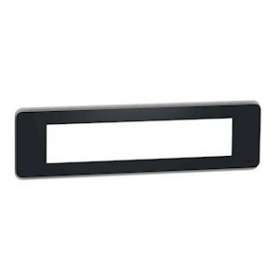 Unica Pro - plaque de finition - Anthracite - 10 modules|Schneider Electric-SCHNU411054