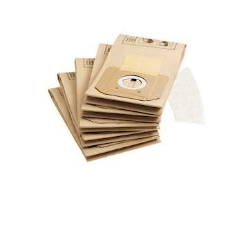 Sachets filtre papier A 2701/2801 (x5)|Karcher-KAH6.904-263.0