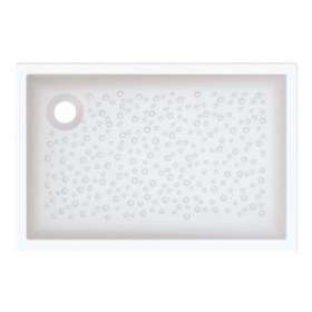 Receveur de douche rectangulaire Geberit Bastia à poser 80x120x7cm|Geberit-GBR00729200000001