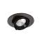 RANDY S - Downlight rond, orientable, noir, 36DEG, LED intég 10,7W 4000K 800lm