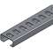 Rail Télex en C, 30mm, 2m, AL