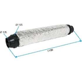 Liaison acoustique pour extraction cuisine D125|Aldes-ALD11026002