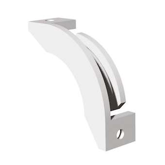 Rab - renvoi d'angle pour bouches a cordon en montage plafond|Atlantic clim ventil-ELG524170