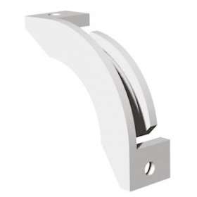 Rab - renvoi d'angle pour bouches a cordon en montage plafond|Atlantic clim ventil-ELG524170