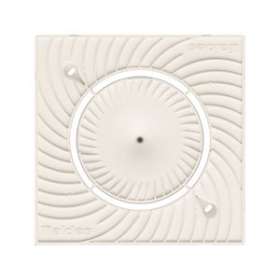 Support pour la plaque fixe ColorLINE D 80 mm - Blanc|Aldes-ALD11022158