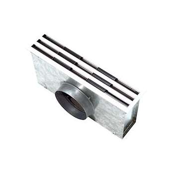 Dfa-3f 1159b - diffuseur 3fentes blanc+plenum lg1159|Atlantic clim ventil-ELG528242