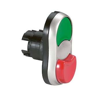 Osmoz compo - tête non lum double touche - affleurant/dépassant (O-I) - IP66|Legrand-LEG023982