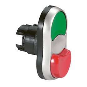 Osmoz compo - tête non lum double touche - affleurant/dépassant (O-I) - IP66|Legrand-LEG023982
