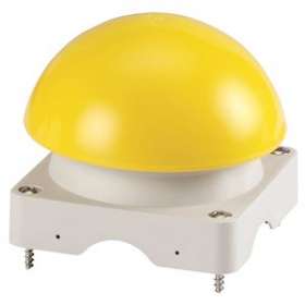 Partie supérieure du boîtier grise, tête jaune|Eaton industries-EONFAK-Y