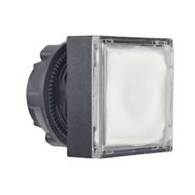 Harmony tête carrée pour bouton poussoir lumineux - D22 - blanc|Schneider Electric-SCHZB5CH313