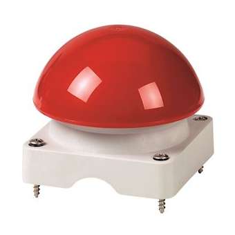 Partie supérieure du boîtier grise, tête rouge|Eaton industries-EONFAK-R