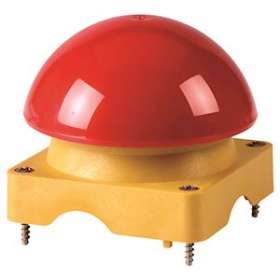 Partie supérieure du boîtier Jaune, tête rouge|Eaton industries-EONFAK-R-V-Y
