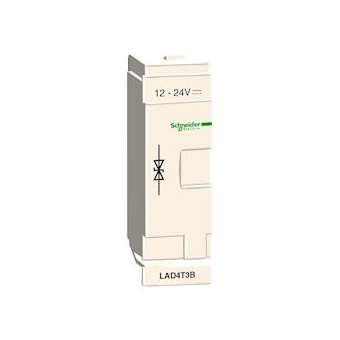 TeSys - LAD4 diode antiparasite bidirectionnelle par clips - 12V à 24V CA|Schneider Electric-SCHLAD4T3B