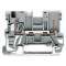 Borne de base 1C/1 Broche/ Gris / Marquage central|Wago contact-WAG769-176