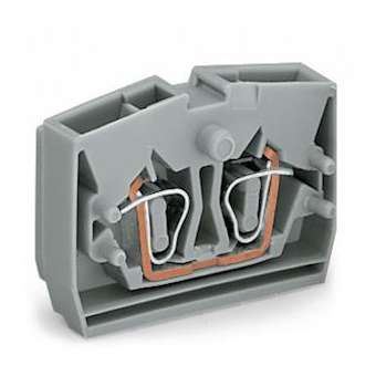 Borne centrale 2C / 2,5 mm² / Gris|Wago contact-WAG264-321