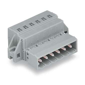 CONNECT MALE 5MM 12 pôles /A/BRIDE FIX +|Wago contact-WAG231-612-019-000-035-000