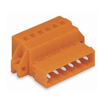 Connecteur mâle rtc av. bride 5,08 mm|Wago contact-WAG231-632-019-000