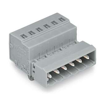 Connecteur mâle ress.cage av.pd.fx.5,00 mm|Wago contact-WAG231-606-018-000