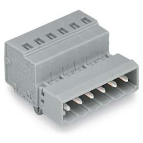 Connecteur mâle ress.cage av.pd.fx.5,00 mm|Wago contact-WAG231-606-018-000