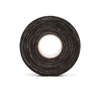 3M Temflex 1755 Bande anti-friction Noire en coton 25m x 38mm|3M france-TRM1199269