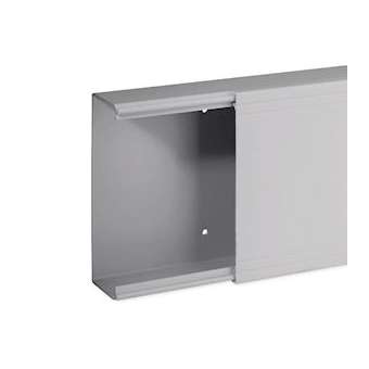 Goulotte de distribution non cloisonnable TA-E 150x60 1 compartiment grise|Iboco-IBOB01837