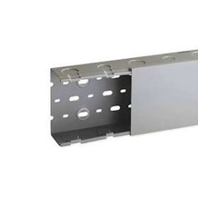 Goulotte d'ascenseur TPD 100x50 1 compartiment gris|Iboco-IBOB08214