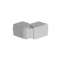 Angle extérieur variable de 70 à 120° pour TA-E 25x30 gris