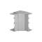 Angle intérieur variable de 70 à 120° pour TA-E 100x40 gris