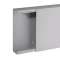 Goulotte de distribution non cloisonnable TA-E 200x60 1 compartiment grise