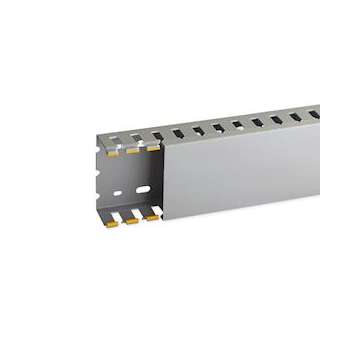 Goulotte de câblage au pas de 20 T1-N 80x40 grise|Iboco-IBOB00832