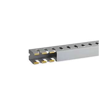 Goulotte de câblage au pas de 20 T1-N 25x40 grise|Iboco-IBOB02561