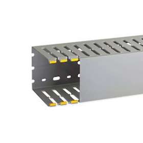 Goulotte de câblage au pas de 20 T1-N 80x100 grise|Iboco-IBOB02573
