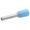 Embout de câblage isolé bleu 0,75mm² - longueur 6mm -selon NCF 63-023