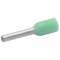 Embout de câblage isolé vert clair 0,34mm² - longueur 6mm -selon NCF 63-023|Klauke-KKE168-6