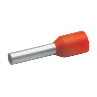 Embout de câblage isolé rouge 1,5mm² - longueur 18mm -selon DIN 46228|Klauke-KKE172-RL