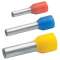 Embout de câblage isolé vert clair 0,34mm² - longueur 8mm -selon DIN 46228