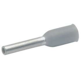 Embout de câblage isolé gris 0,14mm² - longueur 8mm -selon DIN 46228|Klauke-KKE166-GRL