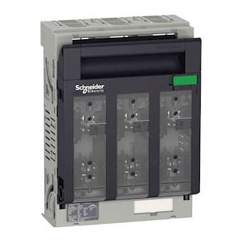 Fupact ISFT400 - inter sect fusib - 3P - fixe - raccordement plage - M10|Schneider Electric-SCHLV480806