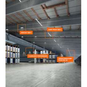 LDV FL PFM ASYM 45x140 150W/4000K 19800lm IP66 NOIR Projecteur LEDVANCE|Ledvance-OSR353701