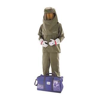 kit arc flash 25cal/cm² complet kaki 2xl|Catu-CATKIT-ARC-25-B-2XL