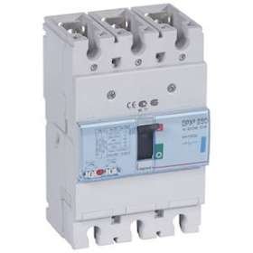Disjoncteur magnétothermique DPX³250 pouvoir de coupure 70kA 400V~ - 3P - 100A|Legrand-LEG420605